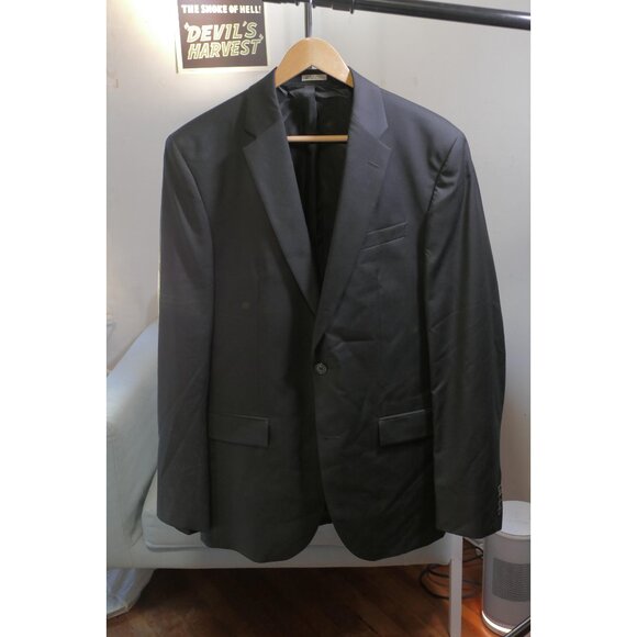 Joseph Abboud Black Wool Suit – 40L Jacket 36R Pants - Picture 2 of 16